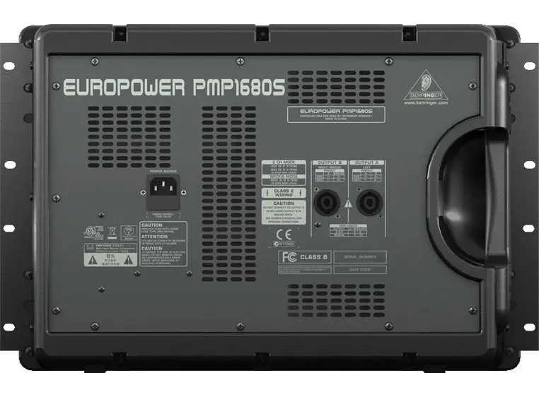 Behringer EUROPOWER PMP1680S 